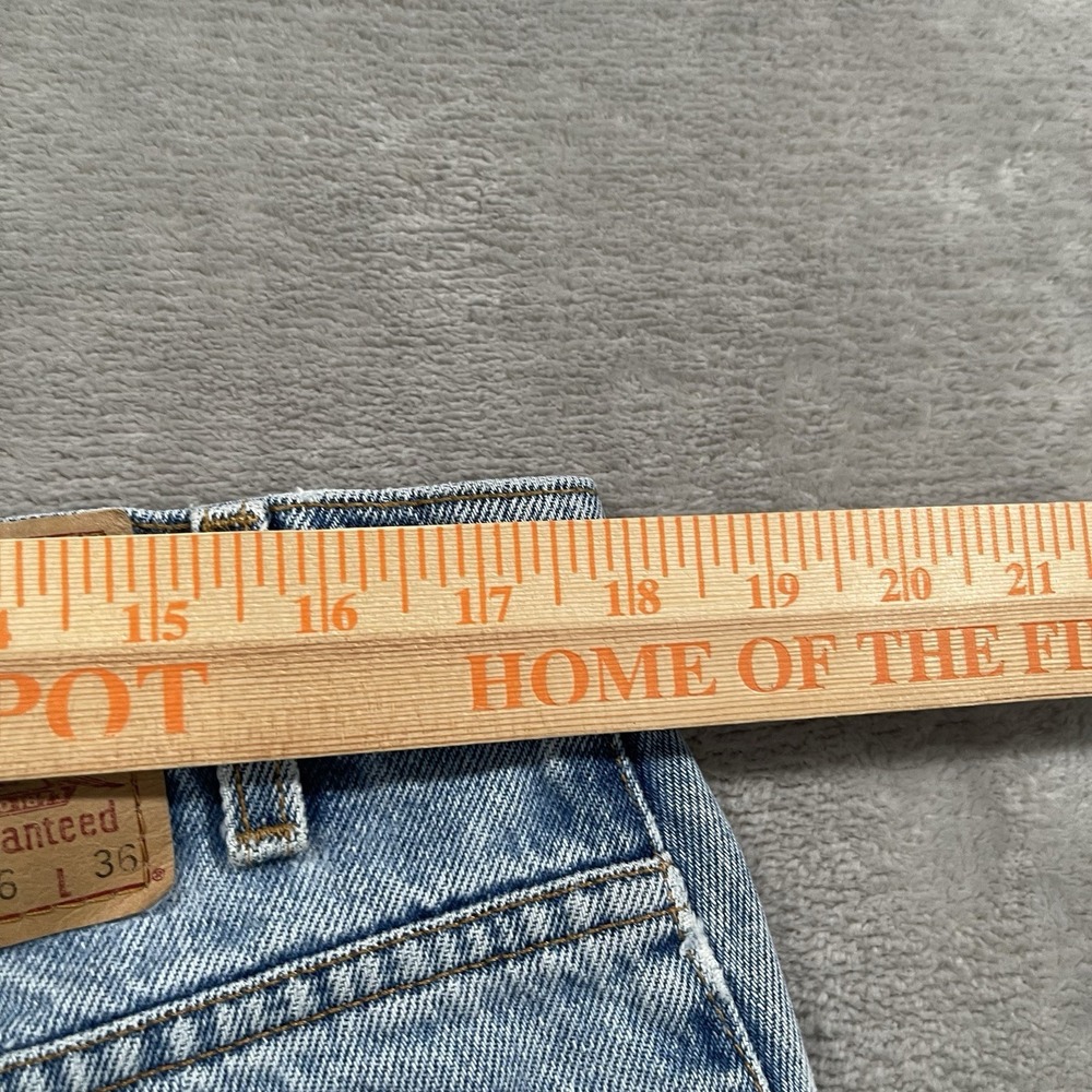 Vintage Levis 560 Jeans Mens 36x36 Blue Loose Tapered 90s Light Wash Y2K - Picture 10 of 14
